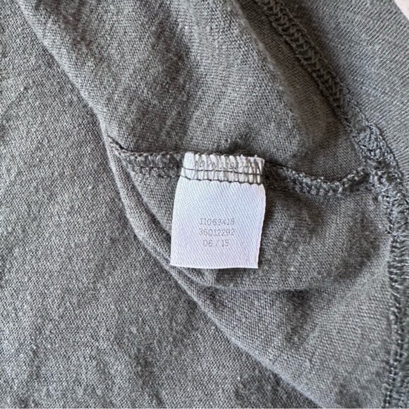 Victoria's Secret PINK | Olive & Tropical Print Logo Crew Neck Tee | Size Large - Picture 6 of 8